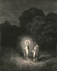 Io, che ora ti mando in questa missione, sono Beatrice, c1890