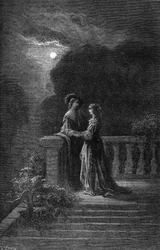 Illustrazione di Gustave Doré del libro Capitan Fracassa di Théophile Gautier
