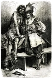 Illustrazione per il Capitano Fracassa