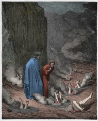 Inferno, Canto 19: Dante rimprovera Papa Niccolò III