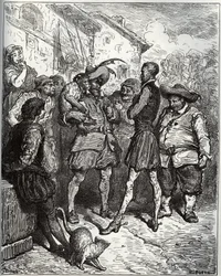Maese Pedro e la scimmia indovina - da 