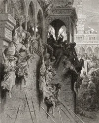 Massacro di Antiochia, illustrazione da 