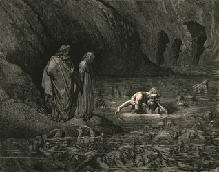 Non più furiosamente sulle tempie di Menalippo Tydeus rosicchiava, c1890