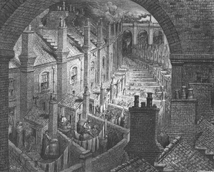 Su Londra - In treno