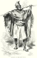 Contadino della costa orientale (incisione)