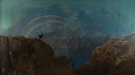 Paesaggio arcobaleno