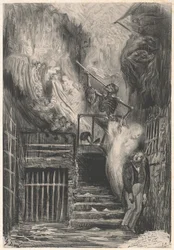 Rue de la Vieille-Lanterne [Il suicidio di Gérard de Nerval]