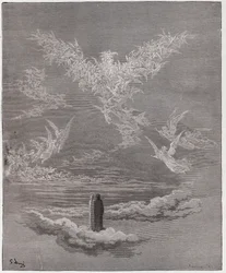 La Divina Commedia (La Divina Commedia, La Divine Comédie), Paradiso, Canto 19: Le anime beate formano un