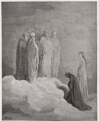 La Divina Commedia, Paradiso, Canto 26: San Giovanni esamina Dante sull