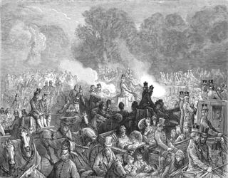 La corsa, 1872