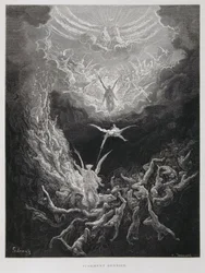Il Giudizio Universale, illustrazione dalla Bibbia di Doré