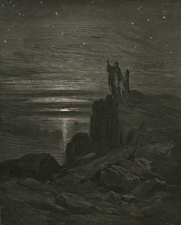 Di là uscimmo a riveder le stelle, c1890