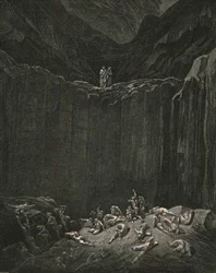 ...la giustizia che tutto cerca, condanna i falsari, c1890