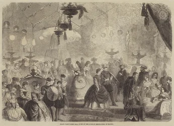 Gran Ballo in Maschera dato dal Duca di Medina-Coeli a Madrid