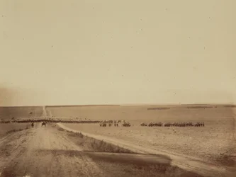 Manovre, Camp de Châlons, 1857