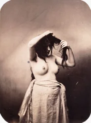 Nudo femminile in piedi, c.1855
