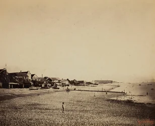 La spiaggia a Sainte-Adresse