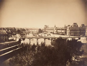 Veduta della Senna, Parigi, 1857