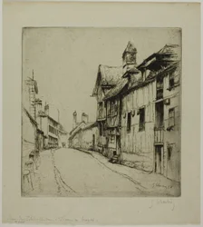 La piccola strada del chiostro, Troyes
