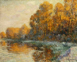 Bordo del fiume in autunno, 1912