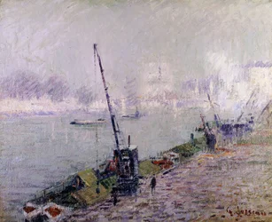 Parigi, il ponte Henri IV, al mattino
