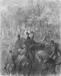 Hyde Park, Equipaggi di Cavalieri