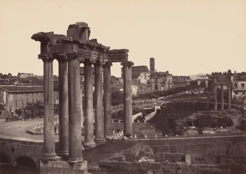 Roma, Vue Prise au Forum (Roma, veduta del Foro),1858-1859 (foto)