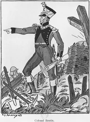 Colonnello Boutin, illustrazione da 