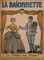 Teatro per gli Eserciti, illustrazione di copertina da 