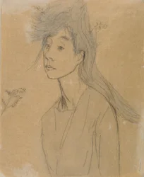 Ofelia: Ritratto Immagine, c.1910