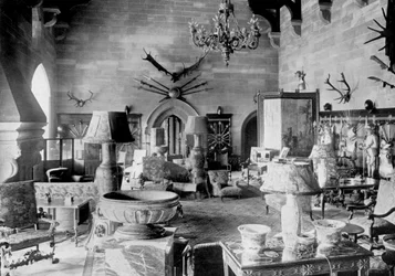 La Grande Sala, Castello di Warwick, 1924-1926