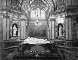 Il mausoleo reale, Frogmore, 1901