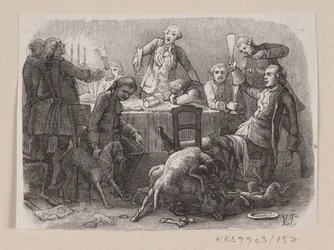 Illustrazione per "Tutto al suo posto" in H.C. Andersen, "Fiabe e storie", Volume 2