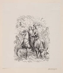 Illustrazione per "I cigni selvatici" in H.C. Andersen, "Fiabe e Storie", Volume 1