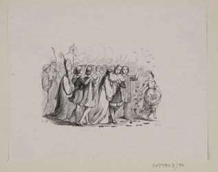 Illustrazione per "I cigni selvatici" in H.C. Andersen, "Fiabe e storie", Volume 1