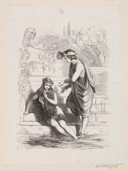 Illustrazione per "La Sirenetta" in H.C. Andersen, "Fiabe e Storie", Volume 1