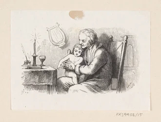 Illustrazione per "Il ragazzo cattivo" in H.C. Andersen, "Fiabe e Storie", Volume 1