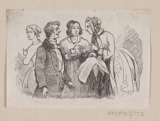 Illustrazione per "È proprio vero" in H.C. Andersen, "Fiabe e storie", Volume 2