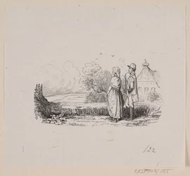 Illustrazione per "Il lino" in H.C. Andersen, "Fiabe e storie", Volume 2