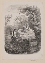 Illustrazione per "Ib e la piccola Christine" in H.C. Andersen, "Fiabe e Storie", Volume 2