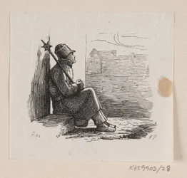 Illustrazione per "Lykkens Kalosker" in H.C. Andersen, "Eventyr og Historier", Volume 1