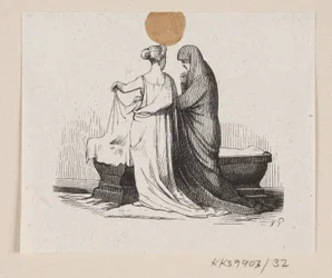 Illustrazione per "Gli stivaletti della fortuna" in H.C. Andersen, "Fiabe e storie", Volume 1