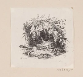 Illustrazione per "La principessa sul pisello" in H.C. Andersen, "Fiabe e storie", Volume 1