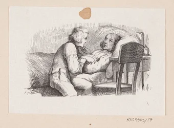 Illustrazione per "Il compagno di viaggio" in H.C. Andersen, "Fiabe e storie", Volume 1
