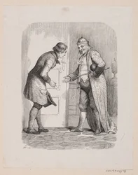 Illustrazione per "Il compagno di viaggio" in H.C. Andersen, "Fiabe e storie", Volume 1