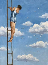 Il nuotatore della scala celeste