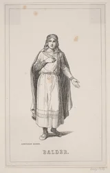 Balder. Illustrazione per la Storia della Danimarca di Fabricius 1, 119.