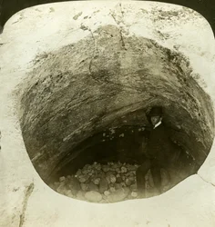 Un calderone gigante, buca glaciale, Norvegia