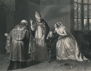 Regina Elisabetta e il Duca di York. Re Riccardo III