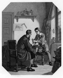 Hans Jansen e suo figlio Sacharias, ca. 1870